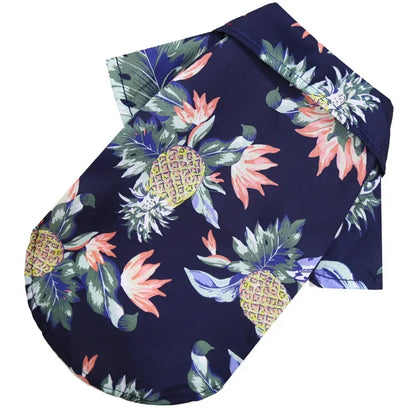 Hawaiian Style Pet Dog Clothe Summer SandBeach