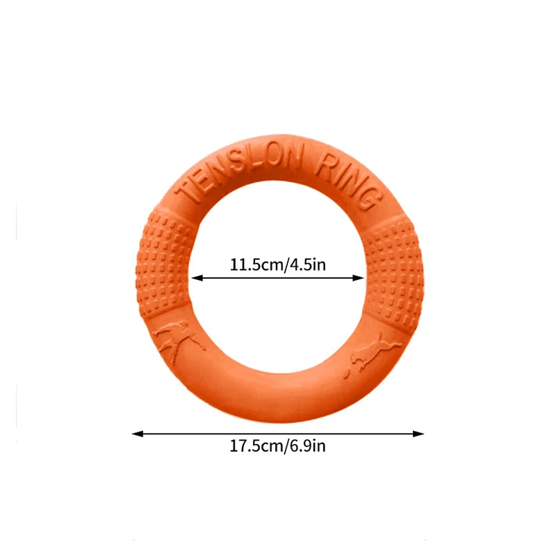 Pet Flying Disk Chewing Toys Outdoor Interactive