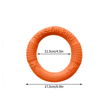 Pet Flying Disk Chewing Toys Outdoor Interactive